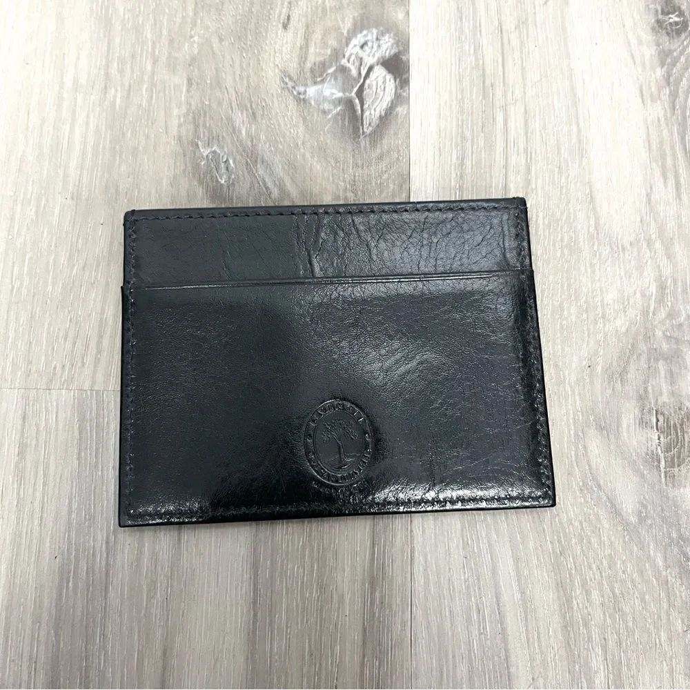 Levenger Black Leather‎ Slim Card Wallet